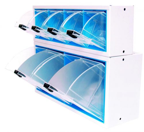 racking tilt bin unit mixed drawer sizes