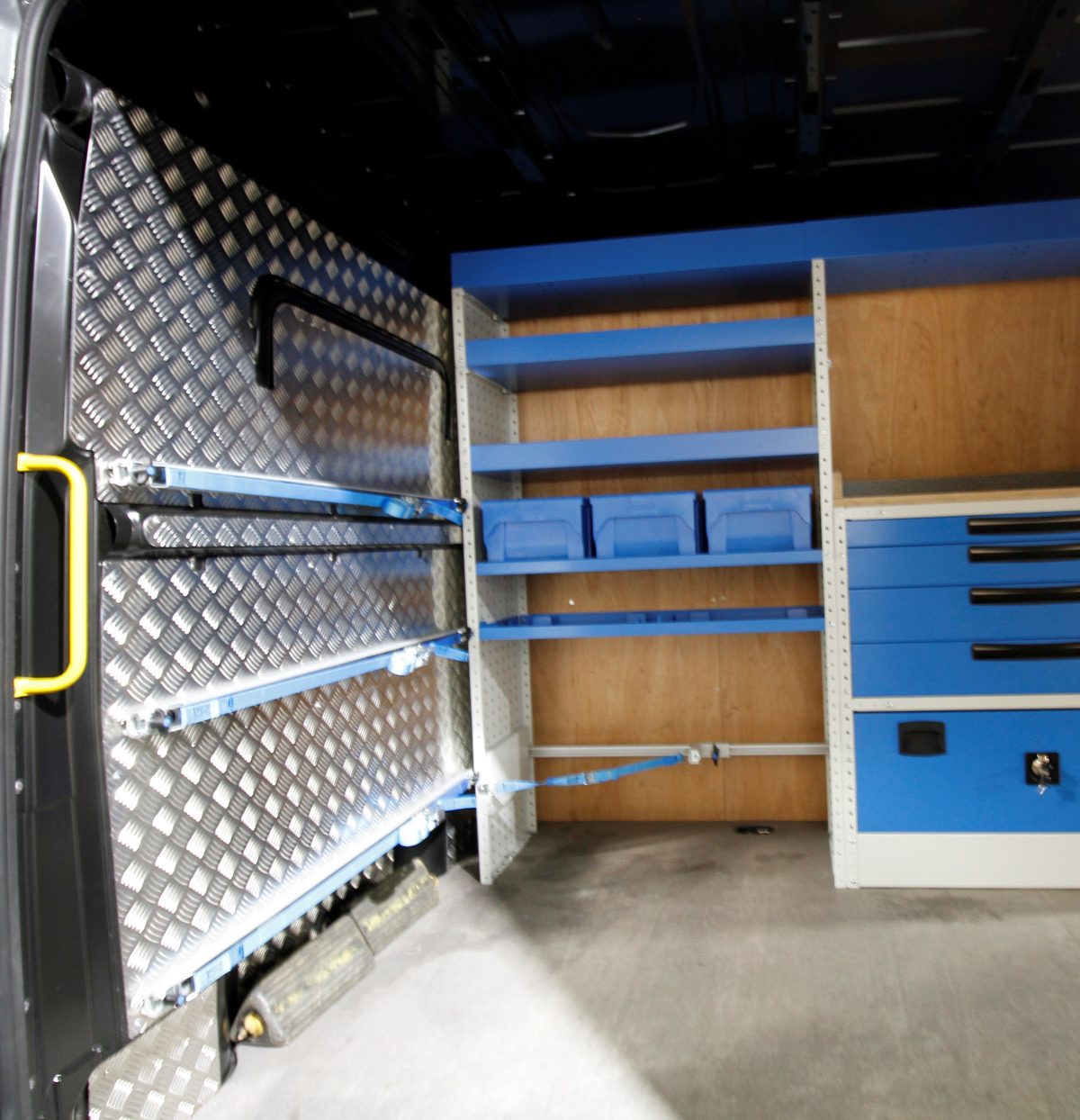 Volkswagen Crafter Racking Engineering Van Racking Solutions