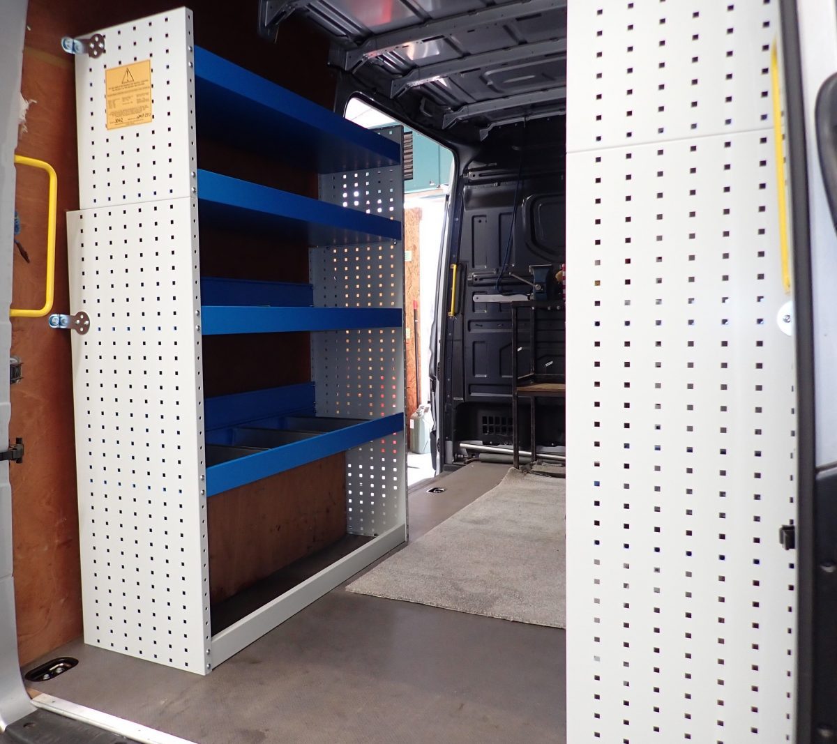 Volkswagen Crafter Racking Service Van Van Racking Solutions