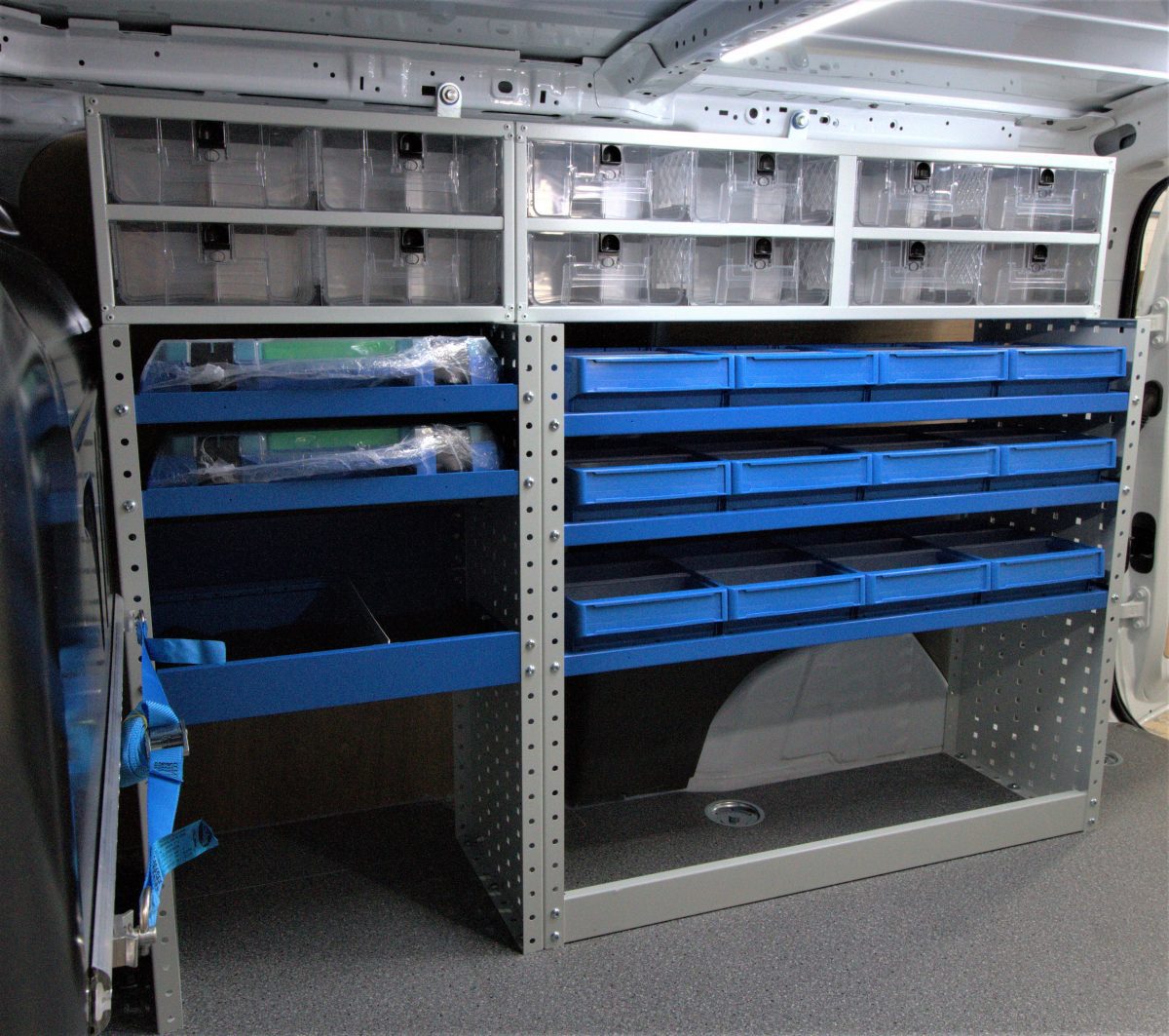 Ford Connect Van Racking for Logistics Automation | Van Racking Solutions