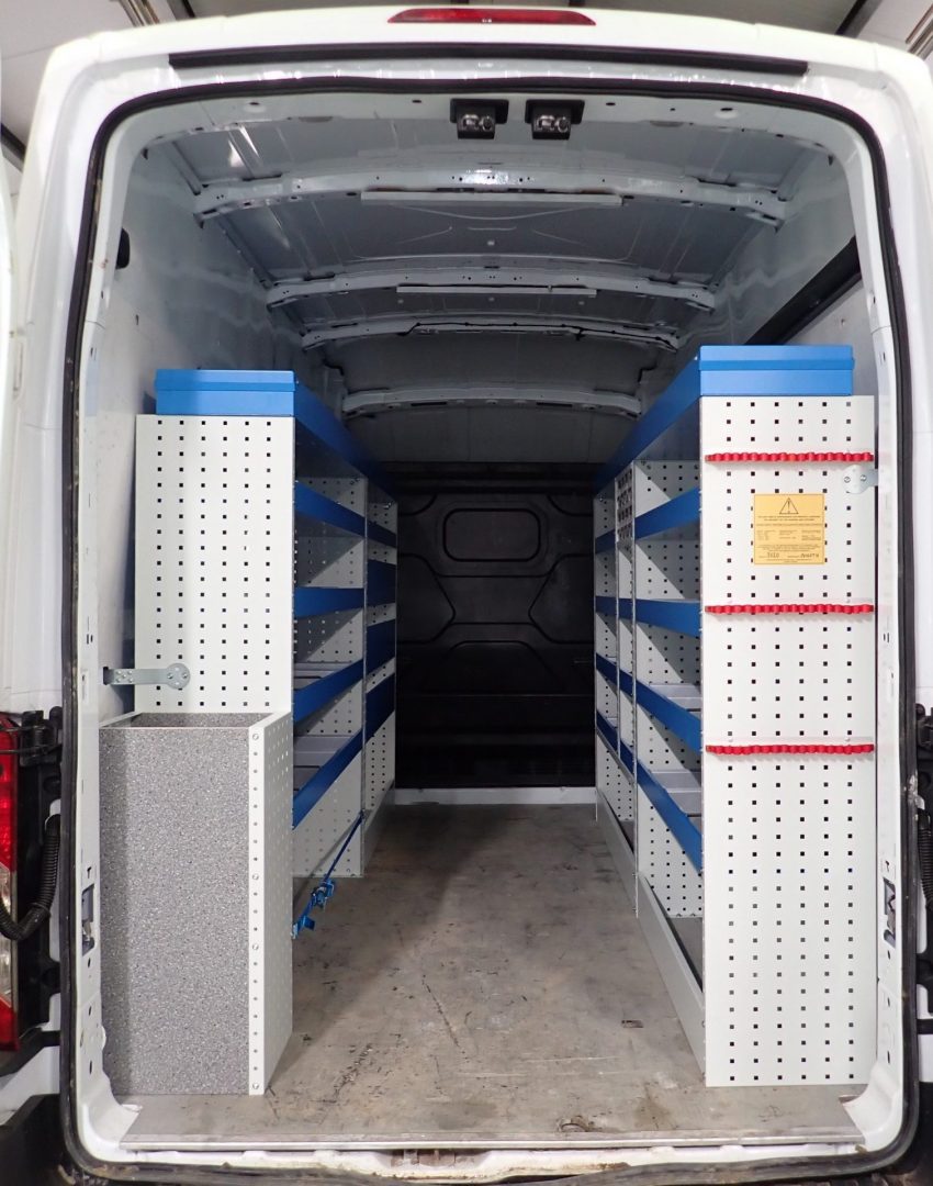 ford transit racking ideas civil engineering with shovel box to rear