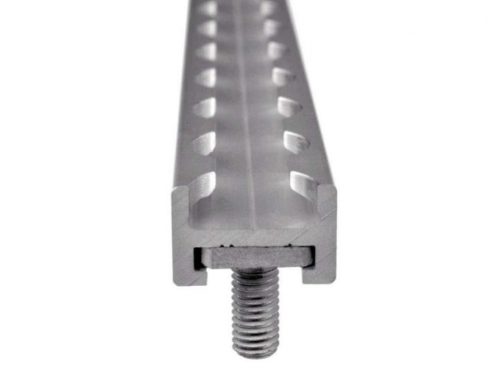 van Aluminium rail supplied with sqr head screw direct fix to ultra panels 1000mm length
