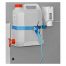 van hand wash station water carrier plus steel holder plus soap dispenser