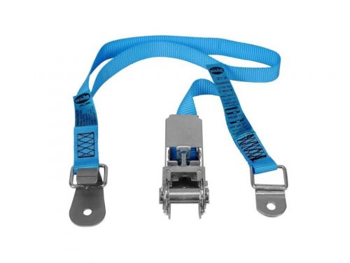 pair of securing straps with ratchet inc swivel rings