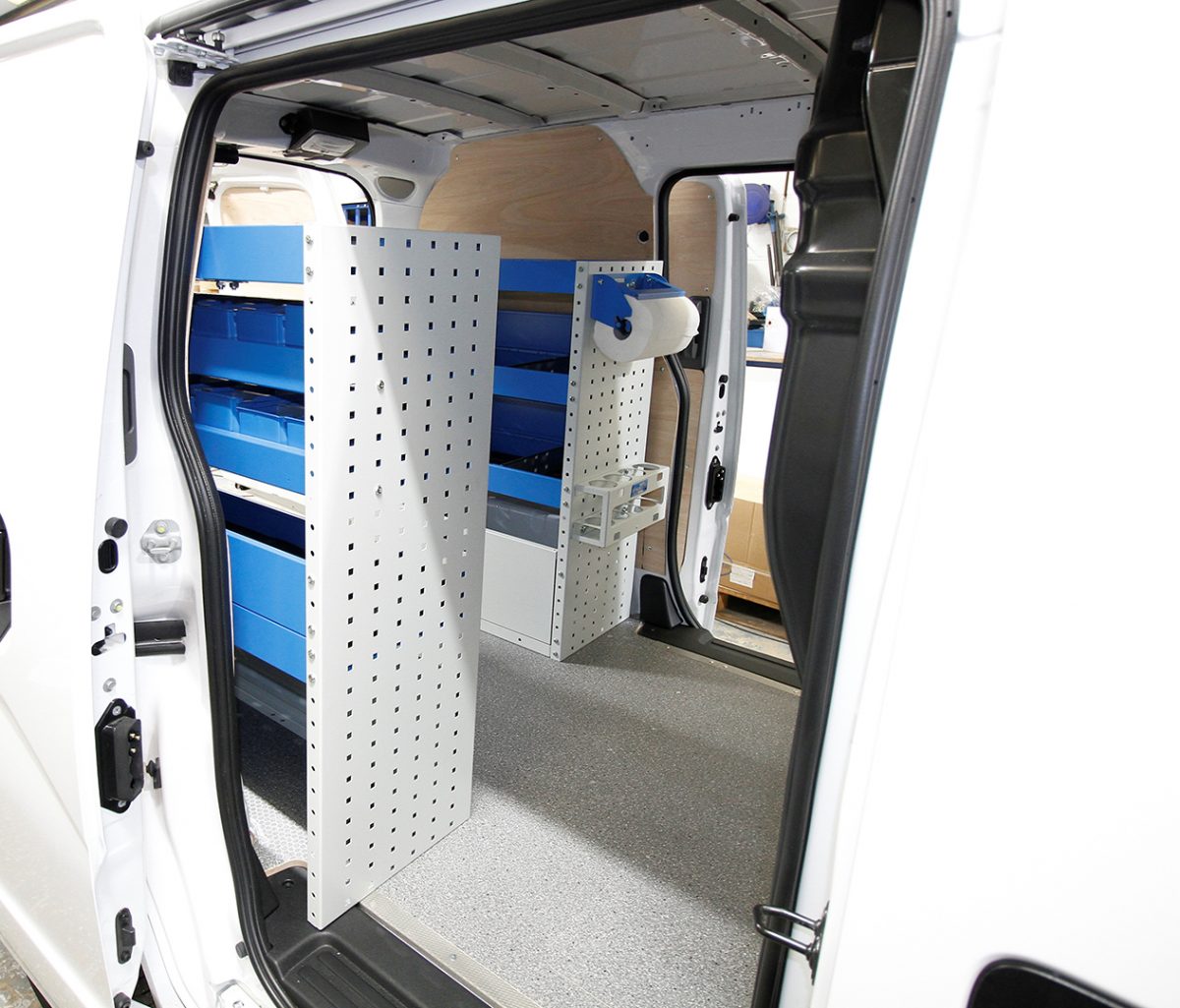 Nissan eNV200 Van Racking For Local Authority Van Racking Solutions