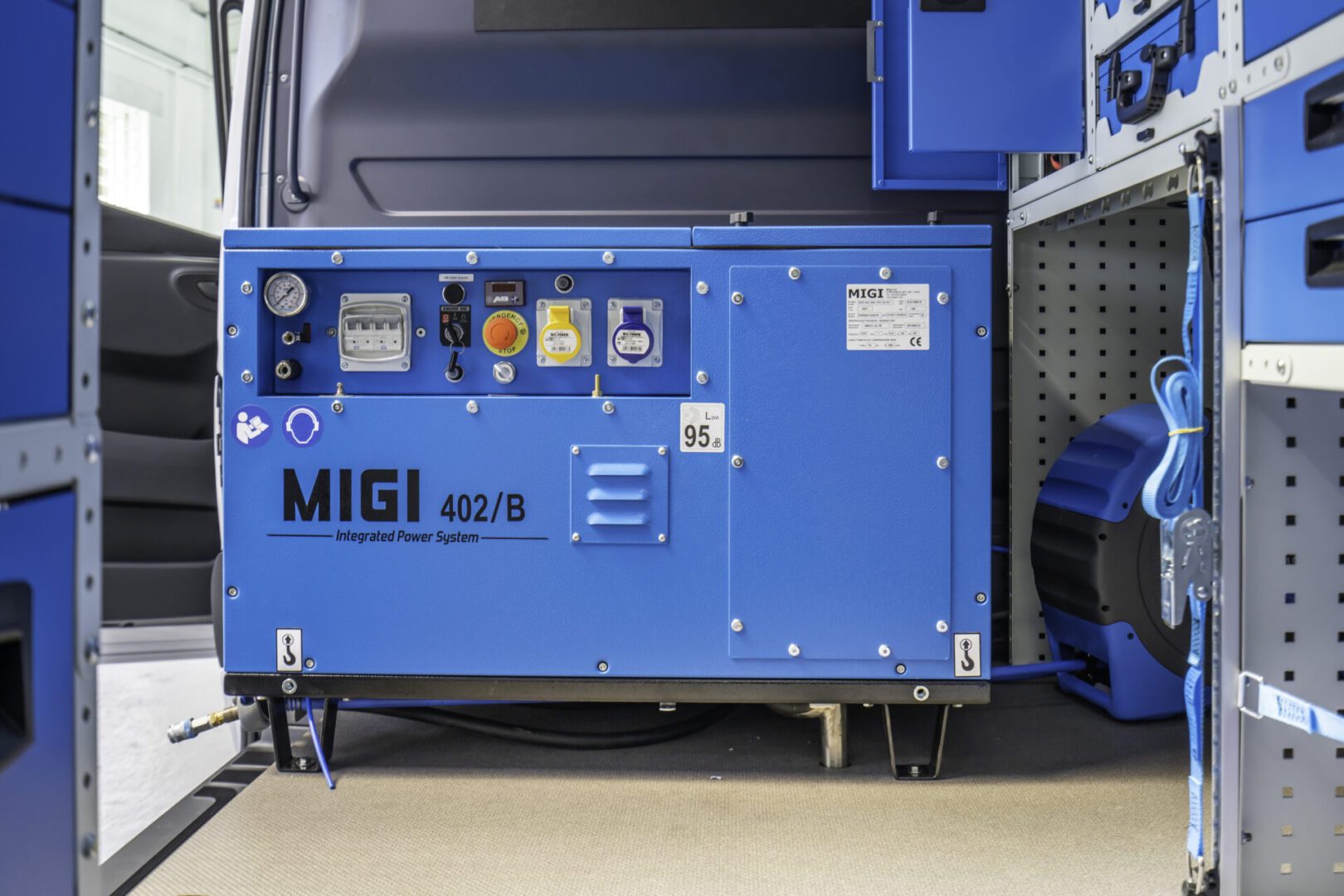 migi compressor generator for RS recovery by van racking solutions