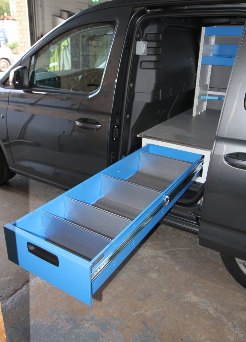 VW Caddy Racking for Electricians Van Racking Solutions