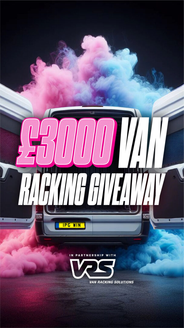 van racking giveaway competition vrs and ipg partnership