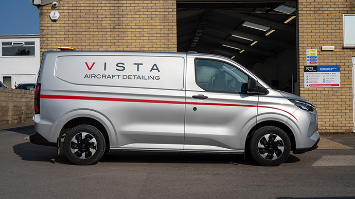 Aviation industry van racking