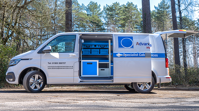 Contractor van racking